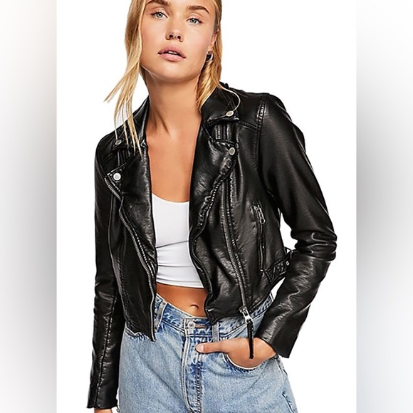 Free People Heartache Moto Jacket - Picture 1 of 9